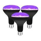 E26/E27 Spiral UV Purple Bulb Aluminium Decorative Bulb Night Light Christmas