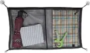 Humdcdy Mesh Storage Pocket Bag - High Carrying Capacity Automotive Cargo Nets | Space-Saving RV Netting Pocket RV Storage for Camping Enthusiasts