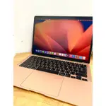 [健康度100%] S級 MACBOOK AIR M1 8G 256G 玫瑰金色 MBA 果粉