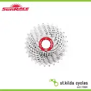 Sunrace Bike Cassette - 11 Speed - 11 - 36T CSRX1 - Silver-Black