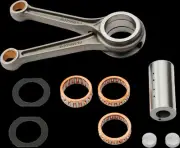 HD Connecting Rod Assembly w Crank Pin Bearing Dyna Super Glide Custom 07-14