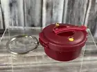 Tupperware Mini Microwave Pressure Cooker Keychain - New