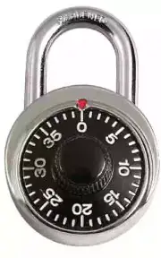 Combination Lock Lot Of 10 Gym School Locker Black preset combo