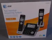 2 Handset Answering Telephone Phone System AT&T CL83201 Dual Caller ID DECT 6.0