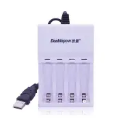 U82 USB 4 Slot 1.2V Rechargeable AA AAA Battery Charger