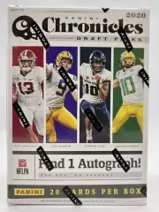 2020 Panini Chronicles Draft Picks Football Blaster Box Sealed Burrow Herbert RC