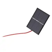 0.65W 1.5V Solar Panel With Wire 60*80*3MM 2 Pieces