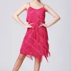 Womens Unique Backless Style Prom Dress embellished with Fringe and Sequins