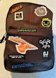 Travis Scott CACTUS JACK Backpack With Patches SEWN ON Limited Edition FORTNITE