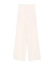 Elastic waist casual pants S,XS,L,M White