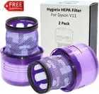 Hygieia (2-Pack) Washable HEPA Filters for Dyson V11 SV14 Absolute, Motorhead &