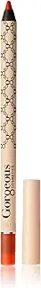 Gorgeous Cosmetics Lip Liner Pencil, Tangerine, 1g