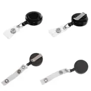 Retractable ID Badge Lanyard Name Tag Key Holder Card Clip Belt