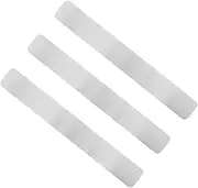 DOITOOL 3pcs Metal Iron Photo Wall Memo Board Name Cards Holder Office Bulletin Bar Frameless Display Strip for Decor