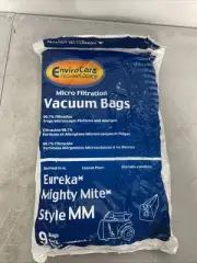 New EnviroCare 153-9 Micro Filtration Vacuum Bags Pack of 9 Sealed