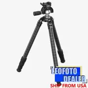 Leofoto LM-364CX+MH-60LRC Tripod 75mm Outdoor Shooting Set with BallHead