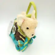 Sassy Pet Saks by Douglas Bag Purse Turquoise Camo Sak With Chihuahua