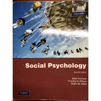 在飛比找蝦皮購物優惠-social psychology seventh edit