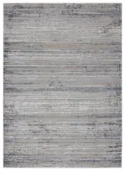 2x3 United Weavers Blue Striped Bars Rows Door Mat 4540 20860 - Aprx 1' 11" x 3'