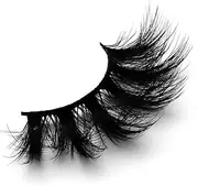 False Lashes Mink False Eyelashes Fluffy Eye Lashes Natural Soft Faux Mink Wispy Lash Fake Eyelash 3D Volume Reusable 5 pairs 25mm 4D