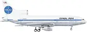 Replica 1:400 for NG35021 Lockheed L-1011-500 N503PA Diecasts Aircraft Model Metal Finished Souvenir Collection Toy Decoration Airplane Toy