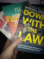 Mitchell Abidor Book Bundle - 3 Books: Down With the Law, May Made Me, I'll Forg