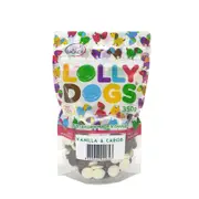 Lolly Bag 350g Carob & Vanilla Drops Dog & Puppy Treats by Wagalot