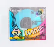 5-Pack Maxell Twinkle Color Mix 80min MiniDisc Sealed MD Pink, Yellow, Green...