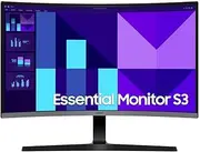 Samsung 32" FHD 1080p VA Panel 100Hz 4ms Curved Monitor (LS32D390GAEXXY)