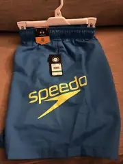 Speedo Mens Swim Trunks 50 UPF sun protection 2 way stretch Size L