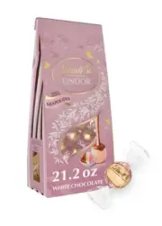 Lindor Neapolitan White Chocolate Truffles, 21.2 oz