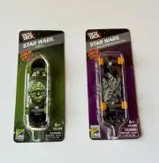 Star Wars Tech Deck - Yoda & Millennium Falcon - SD Comic Con Rare Exclusive!