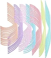 Angoily 100pcs Macaron Multicolor Pipe Cleaners Craft Supplies Chenille Sticks for Creative DIY Projects for Enhances Imagination and Fine Motor Skills
