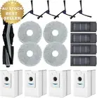 17PCS Accessory Set for Ecovacs Deebot X2 Omni Pro DEX86 Brush Filter Mop Bags