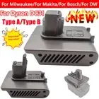Adapter for Milwaukee for Makita 18V Battery to for Dyson DC31 34 35 45 Type A/B