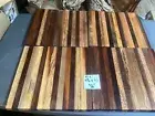 WC72; 4 cutting boards. 9x9” bulk prices, Walnut,Mahogany,Cherry,Ash