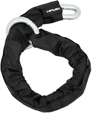 Hiplok Mega Chain Loop Chain, Unisex, All Black, 130 cm Clasp Circumference