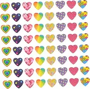 Toyvian 1 Roll Heart Sealing Stickers for DIY Present Wrapping Adhesive Labels for Scrapbooking for Birthdays Weddings and Special Occasions