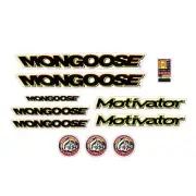 Mongoose - 1997 Motivator - Decal set - old school bmx