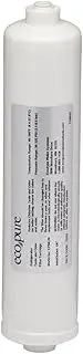 EcoPure EPINL40 Deluxe in-Line Refrigerator Water and Icemaker Filter - Universal, Fits All Major Brand Refrigerators - High Capacity - Built to Last
