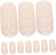 [LIFKOME] Non-slip Shoulder Pads 5 Pairs Silicone Bra Strap Holders Gel Pads for Bra Straps Shoulder Protectors