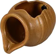 POPETPOP Circulating Water Clay Pot Jar for Indoor Landscape Fountain Backyard Water Feature Circulating Jar Fish Tank Water Fountain Tabletop Fountain Pond Water Fountain Vase Ceramics