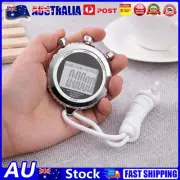Chronograph Metal Digital Timer Stopwatch Sports Counter Waterproof Stopwatch AU