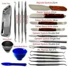 Dental Laboratory Instruments Wax & Modelling Carvers Mixing Spatula Technician