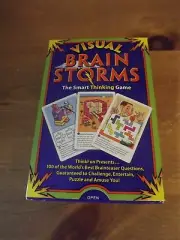 NEW ThinkFun VISUAL BRAIN STORMS The Smart Thinking Game NWOT 100 CARDS