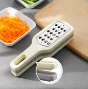 FUDOGIKEN(Japan) Stainless Steel Multi-Purpose Food Grater Slicer (3PCS)