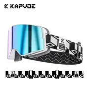 Magnetic Ski Goggles OTG Snowboard Sunglasses Anti-Fog Snow Goggles Women Men