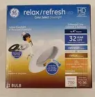 GE relax/refresh LED color select downlight indoor floodlight 4" recessed RS4