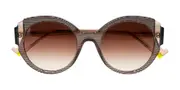 Face a Face Bocca Palma 2 4321 Men's Sunglasses Brown Size 54