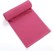 Pack of 5 Cooling Towels, Quick Cooling Towels for Neck and Face, Sweatbands, Cooling Towels, The Coolest Thing is This Gym Towel, Sports Towel to Absorb Sweat. /681(Rose,Carrying Bottles)